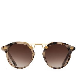 KREWE ST. LOUIS CLASSICS SUNGLASSES
MATTE OYSTER/GOLD/AMBER GRADIENT